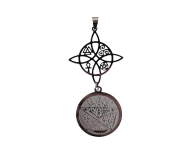 Nudo + 5 símbolos de tetragramaton
