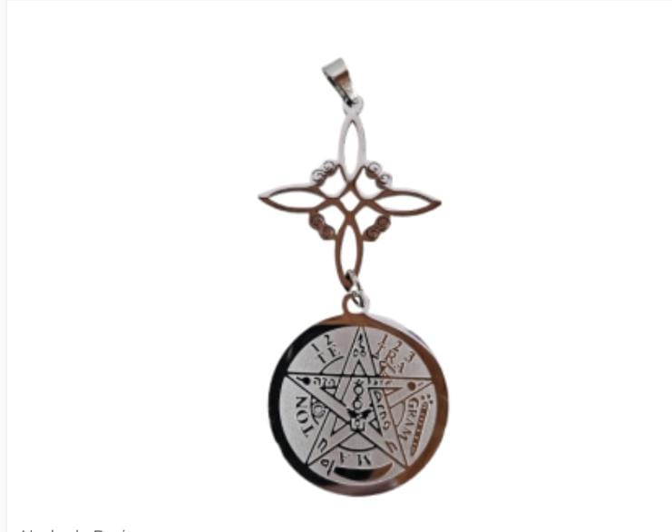 Nudo+ tetragramaton acero