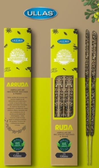 Incienso organico Ruda