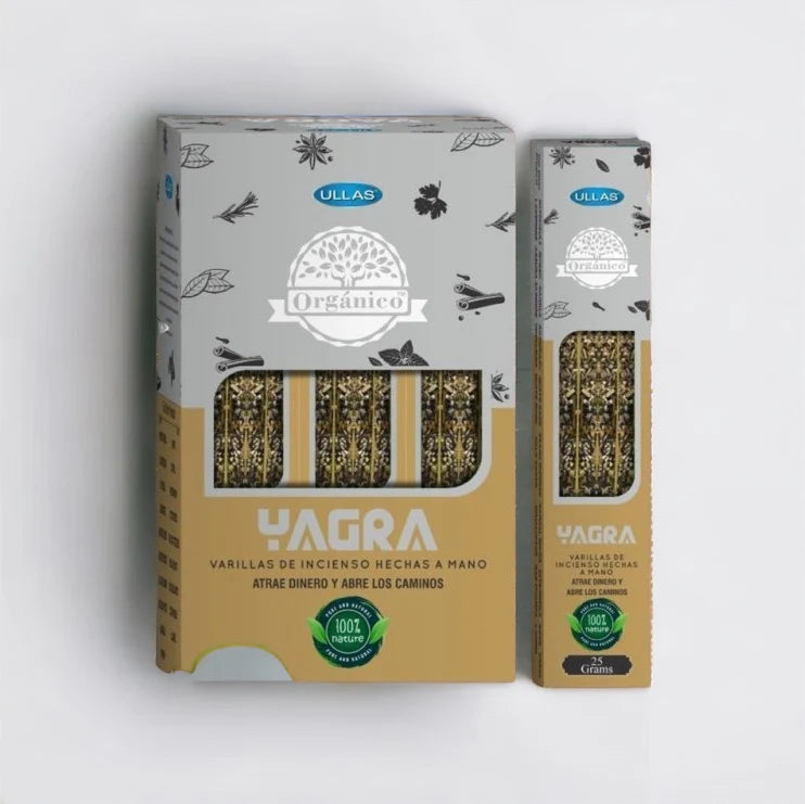 Incienso orgánico Yagra